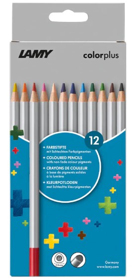 Lamy colorplus Coloured Pencil Set - 12 Colors - Blesket Canada