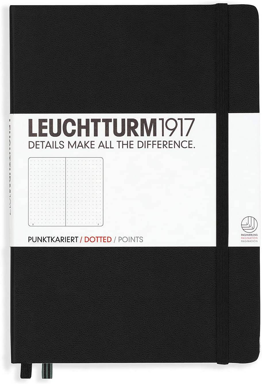 Leuchtturm1917 medium (A5) Hardcover Notebook Dotted - Blesket Canada