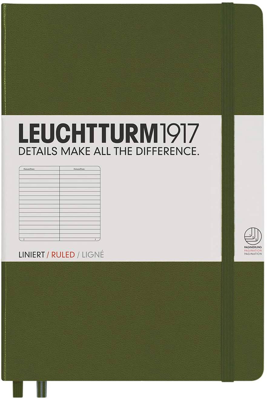 Leuchtturm1917 medium (A5) Hardcover Notebook - Blesket Canada