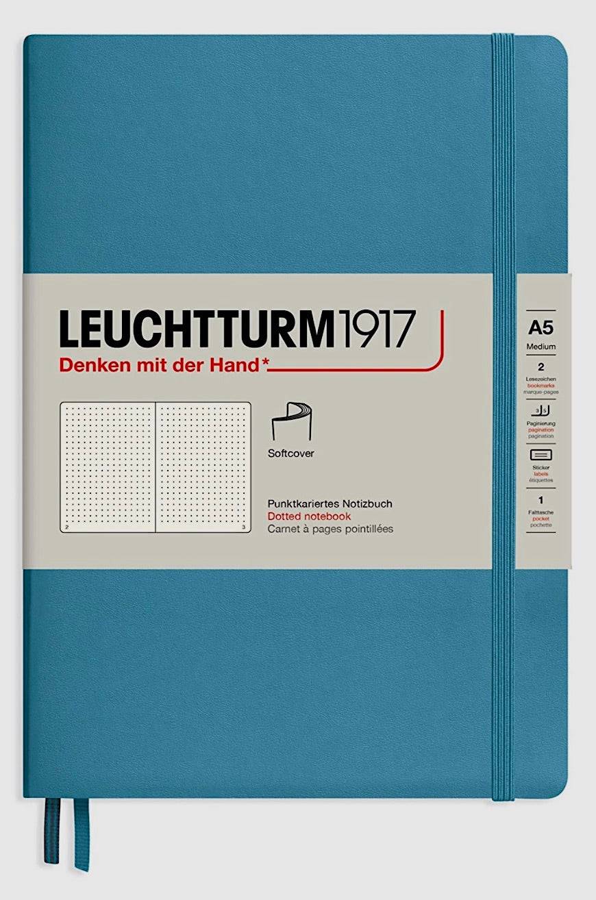 Leuchtturm1917 Softcover Dotted Notebook A5 - Blesket Canada