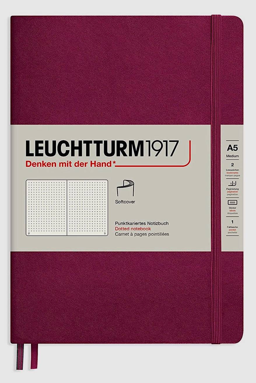 Leuchtturm1917 Softcover Dotted Notebook A5 - Blesket Canada