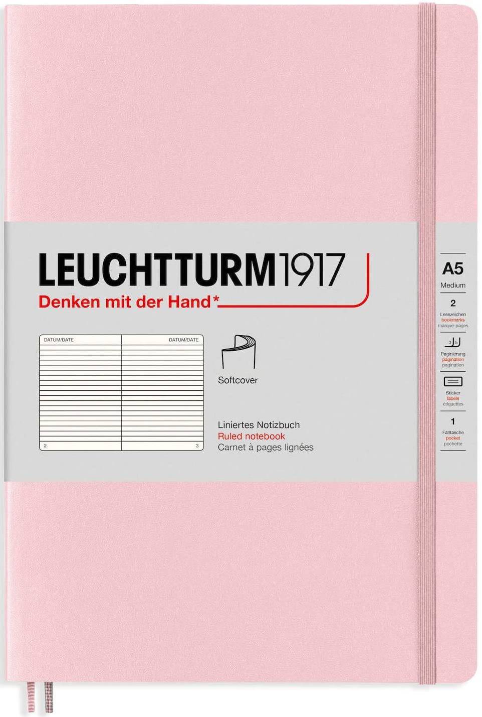 Leuchtturm1917 Softcover Ruled Notebook A5 - Blesket Canada