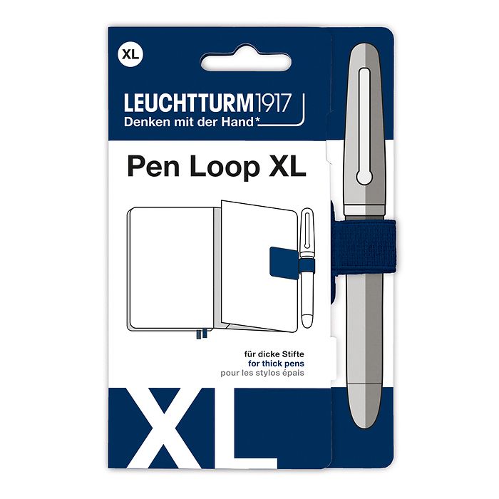 LEUCHTTURM1917 Self-adhesive Pen Loop XL - Navy