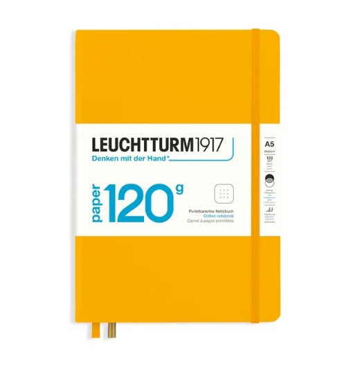 Leuchtturm1917 Medium (A5) Hardcover Notebook Dotted - Rising Sun - Blesket Canada