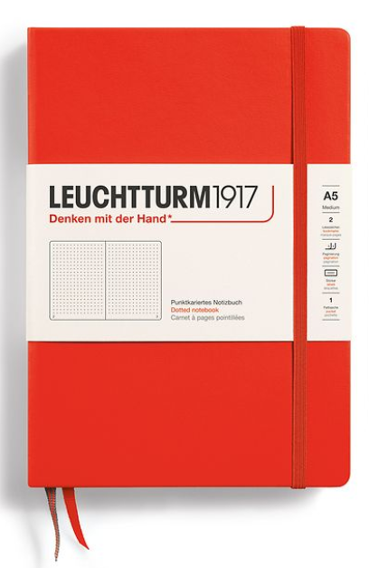 LEUCHTTURM1917 medium (A5) Hardcover Notebook Dotted - Blesket Canada