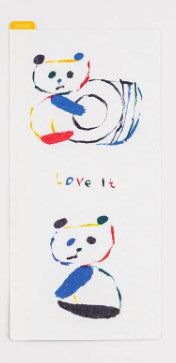 Hobonichi Pencil Board for Weeks - Jin Kitamura: (Love it 'Panda') - Blesket Canada