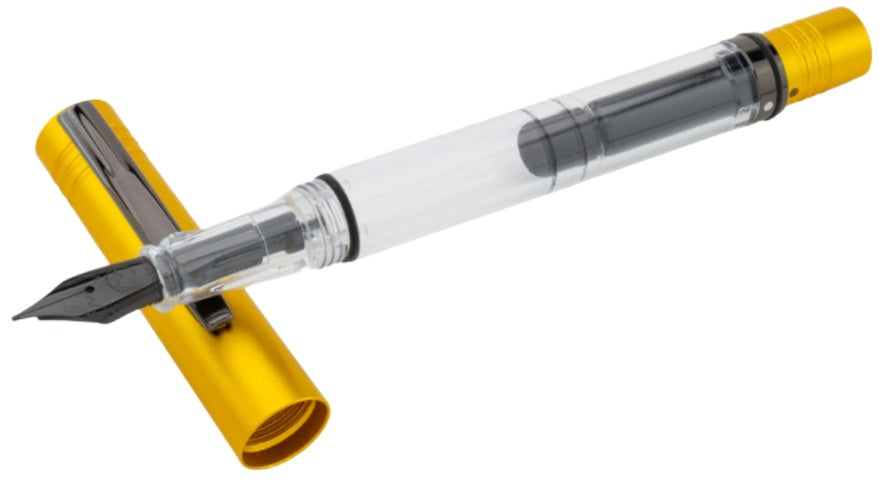 Monteverde USA MP1 Piston Honey Yellow Fountain Pen + 15 ml Ink Bottle Set - Blesket Canada