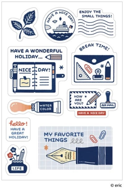 SANBY Eric Stickers – Multi-Use Stickers - GOOD TIME - Blesket Canada