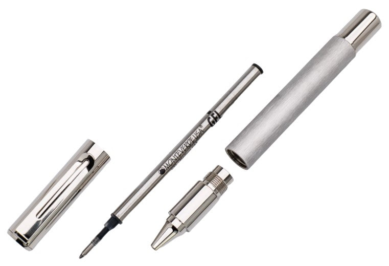 Monteverde USA Ritma Rollerball Pen – Brushed Stainless Steel - Blesket Canada