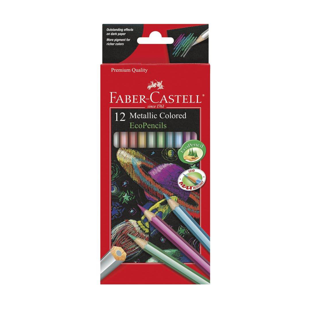 Faber-castell Metallic Coloured Eco Pencils - Blesket Canada
