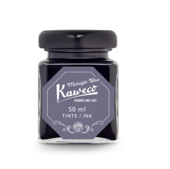 Kaweco 50ml Ink Bottle - Midnight Blue - Blesket Canada