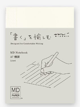 Midori MD Notebook - A7 Lined/Ruled - Blesket Canada