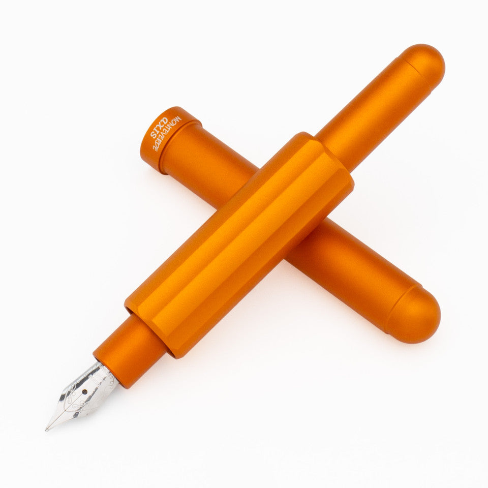 Monteverde USA Axis Matte Orange Fountain Pen - Blesket Canada