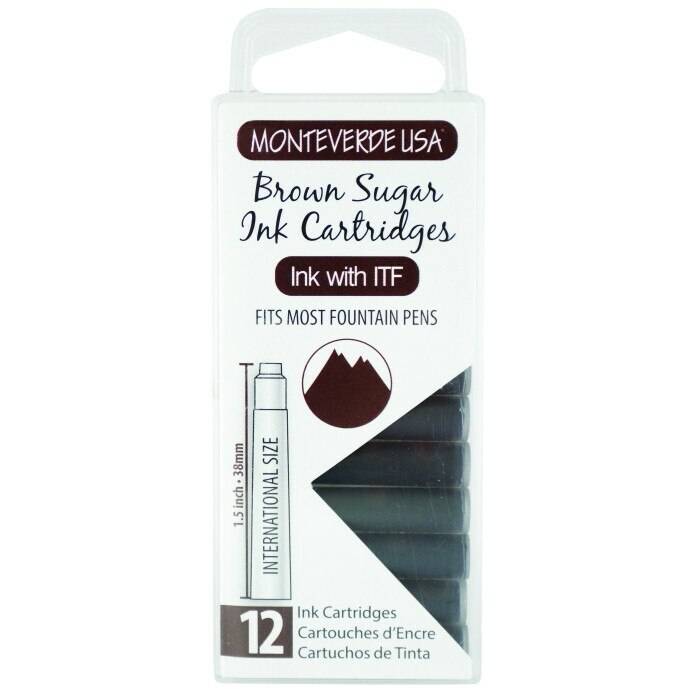 Monteverde Standard Cartridges - Pack of 12 - Blesket Canada