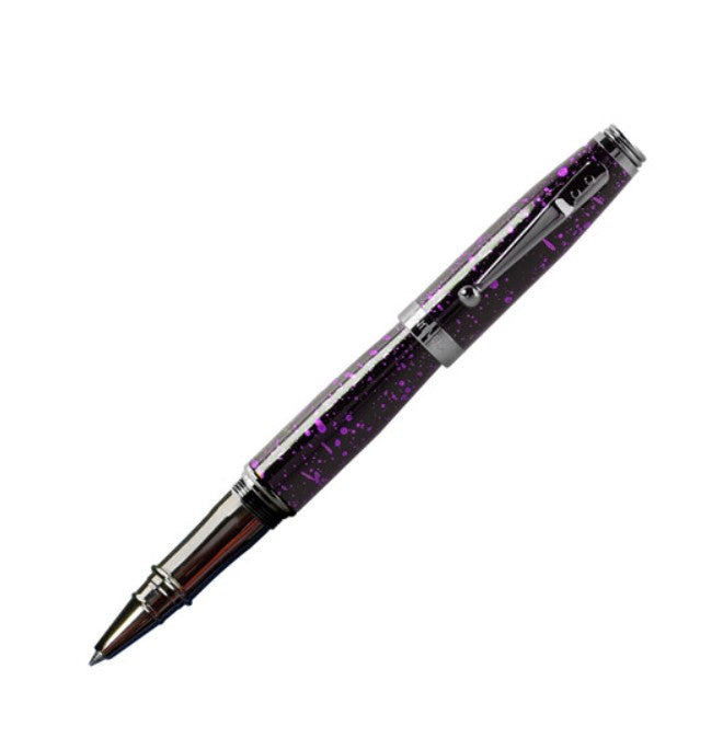 Monteverde Invincia Vega Rollerball Pen - Starlight Purple - Blesket Canada