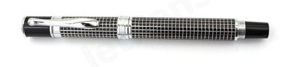 Monteverde Rodeo Drive Jewelria Fountain Pen - Black and Silver - Blesket Canada