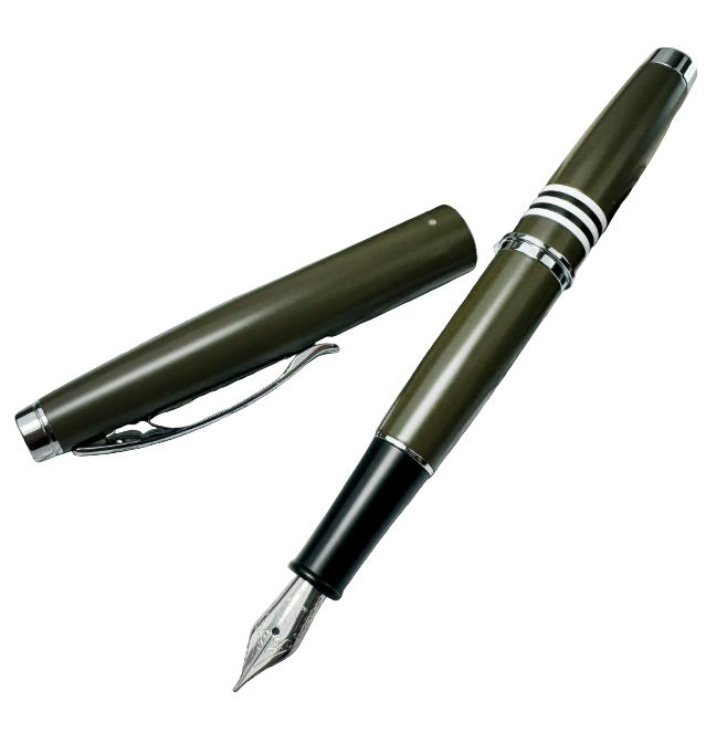 Monteverde USA® Dakota Fountain Pen Military Green - Blesket Canada
