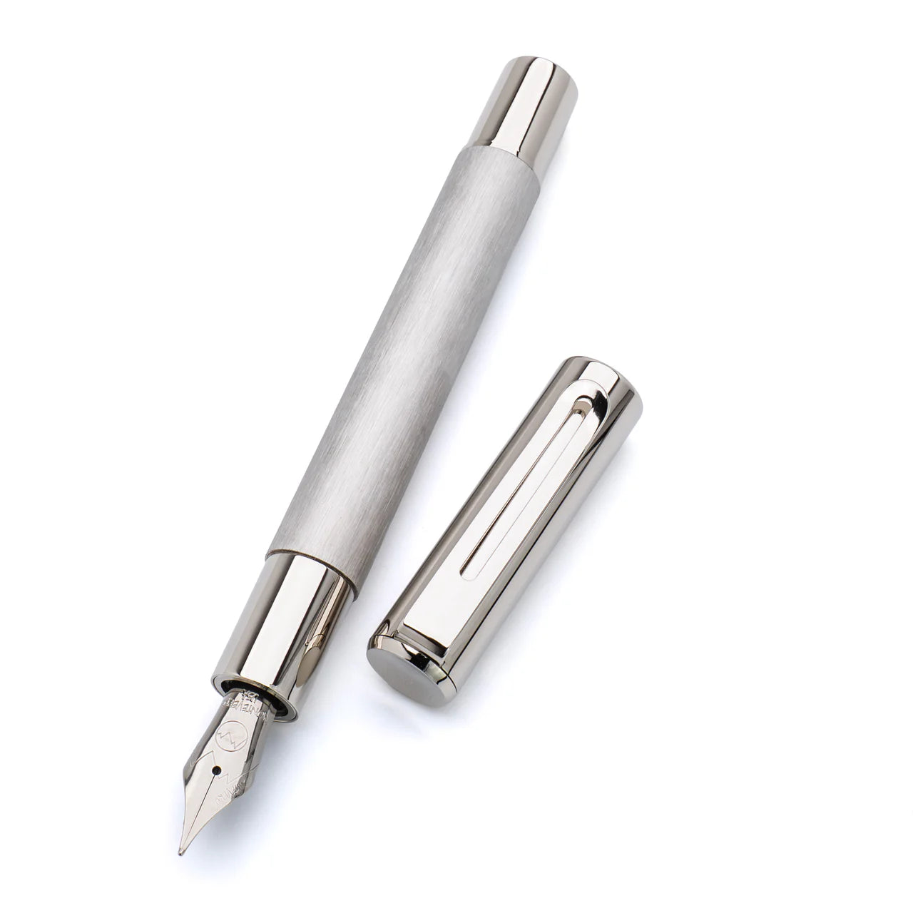 Monteverde USA Ritma Fountain Pen – Brushed Stainless Steel - Blesket Canada