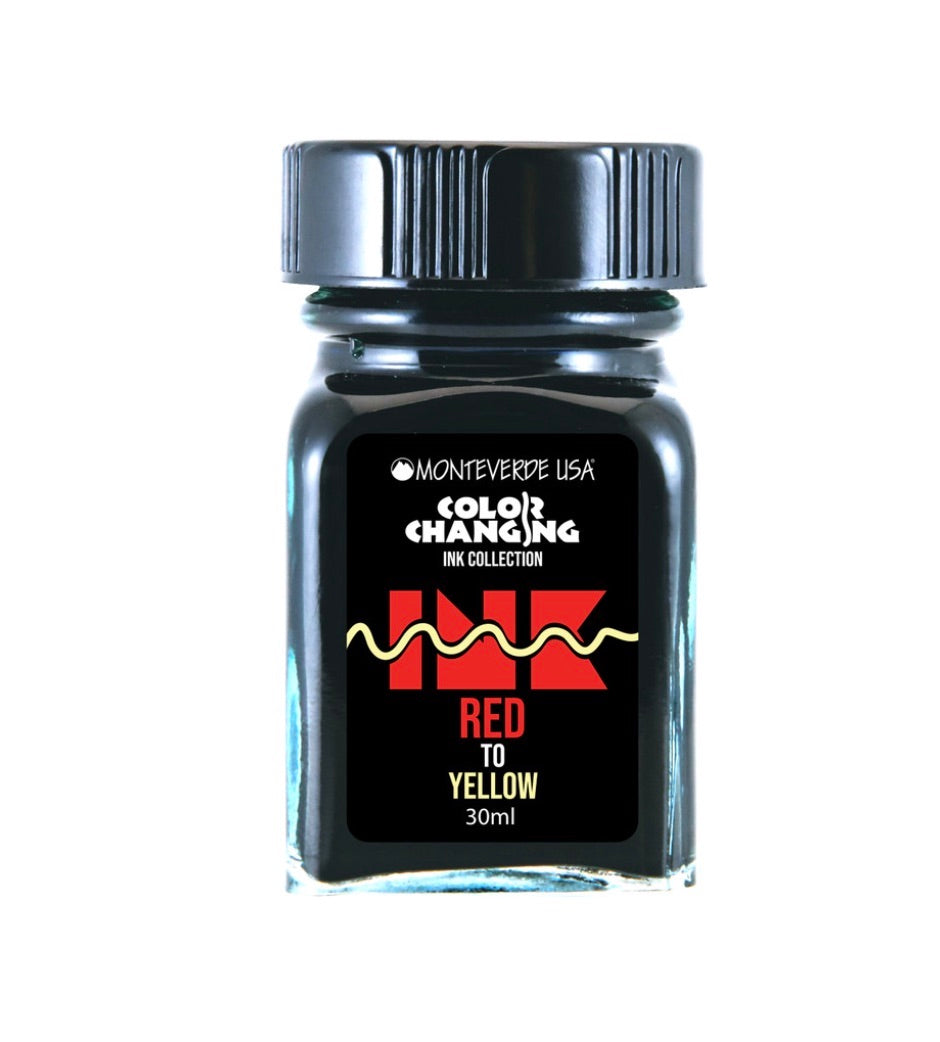 Monteverde Color Changing Ink 30ml  - Red to Yellow