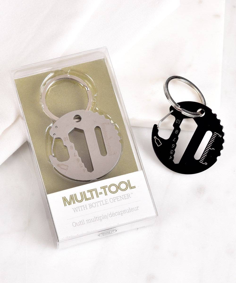 Multi-tool Keychain with Bottle Opener/Carabiner - Blesket Canada