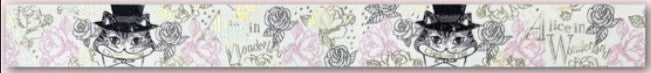 Kirapika Mysterious Alice Masking Tape - Cheshire Cat - Blesket Canada