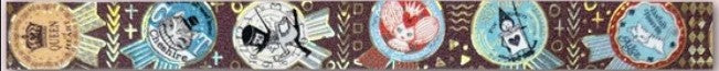 Kirapika Mysterious Alice Masking Tape - Ribbon - Blesket Canada