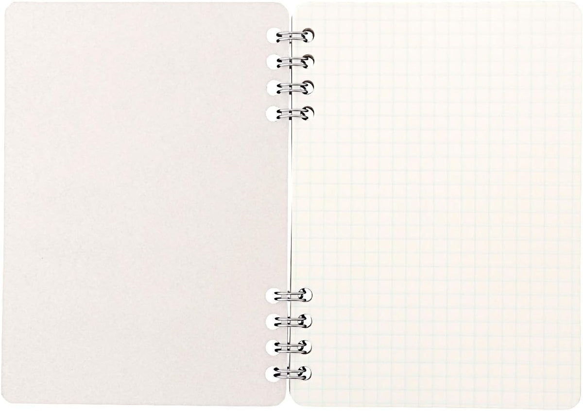 Life Ramune Ring-Bound Notebook A6 Grid - Blesket Canada