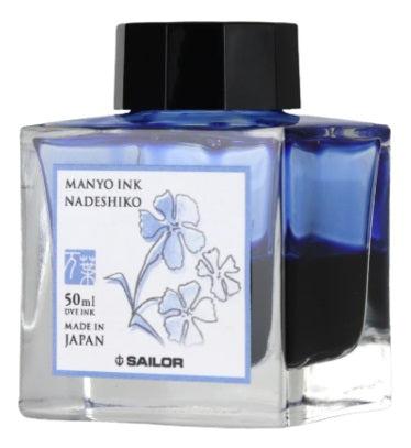 Sailor Manyo Bottled Fountain Pen Ink 50ML - NADESHIKO - Blesket Canada