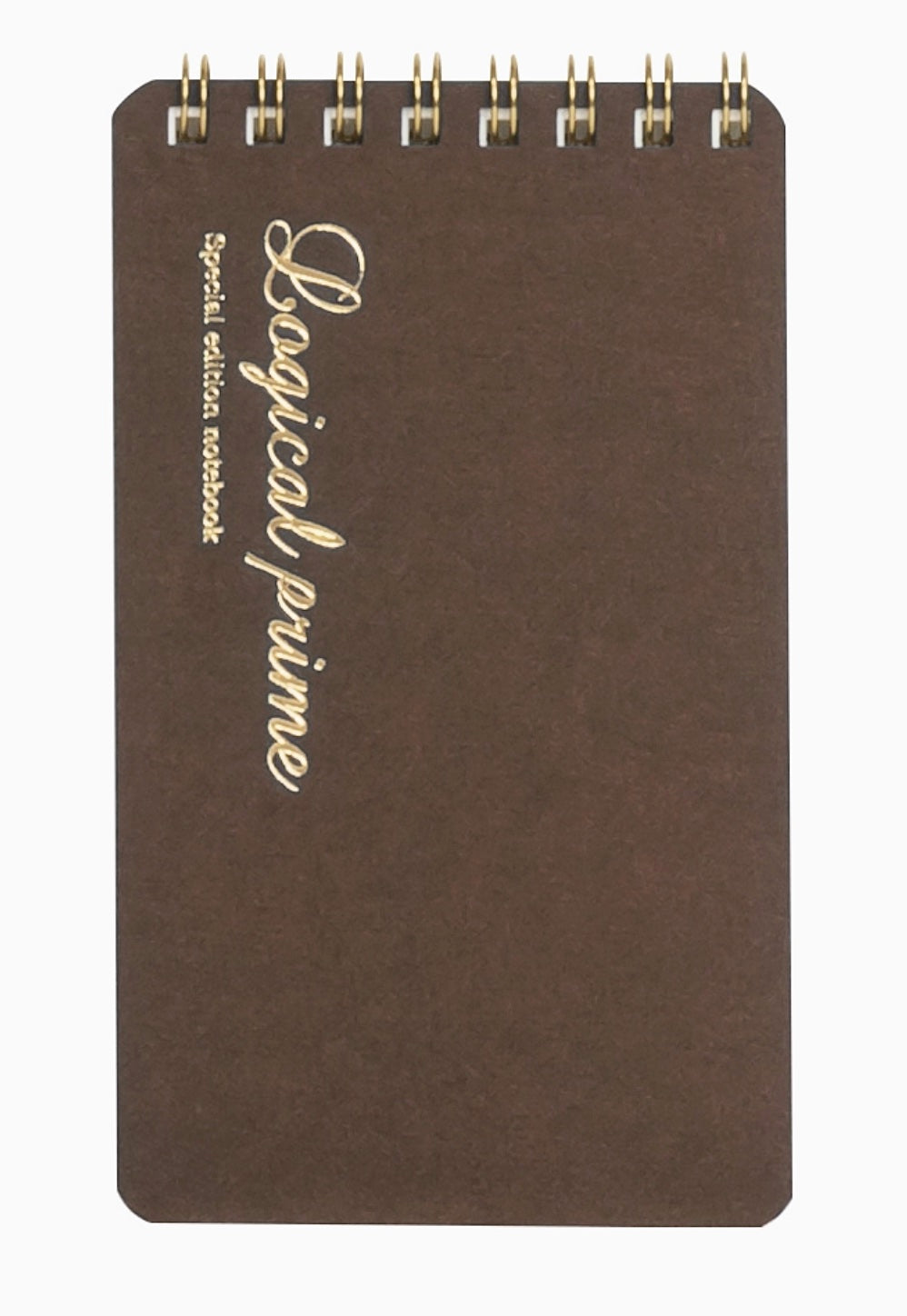NAKABAYASHI Logical Prime W Ring Notebook A7 Brown - Point - Blesket Canada