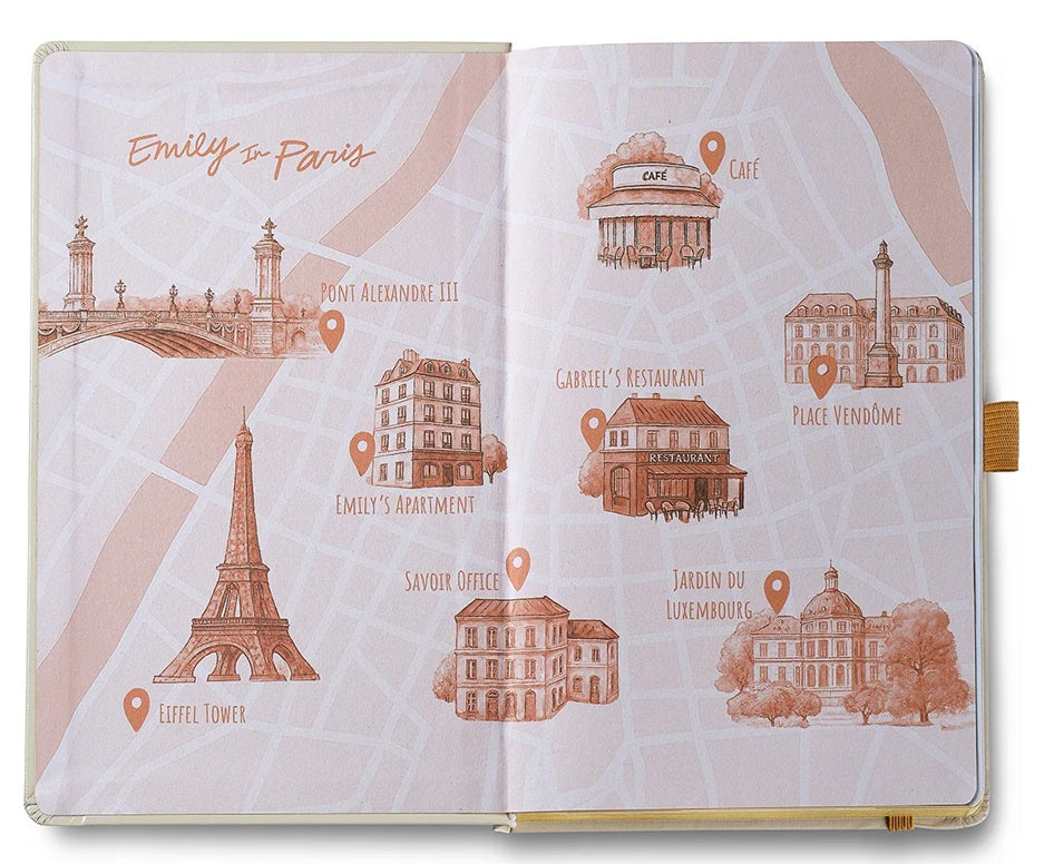 Sheaffer Emily in Paris Journal Notebook Small  – Beige (144 Pages) - Blesket Canada