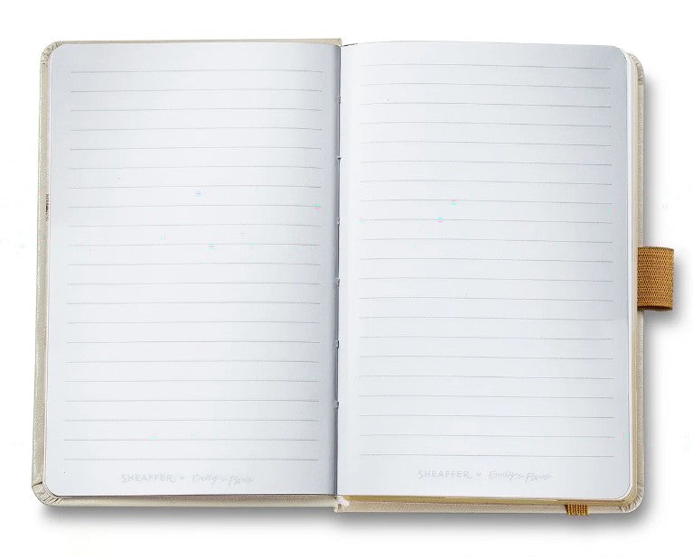 Sheaffer Emily in Paris Journal Notebook Small  – Beige (144 Pages) - Blesket Canada