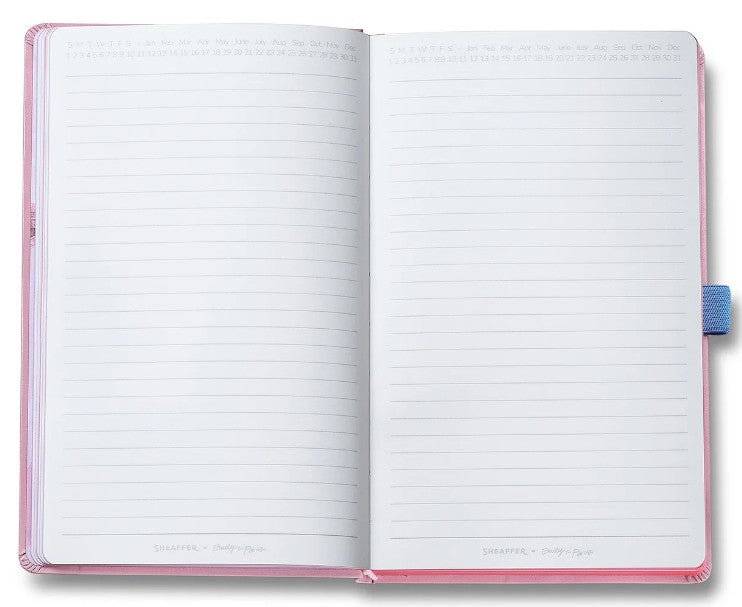 Sheaffer x Emily in Paris Journal Notebook Medium  – Pink, 144 Pages - Blesket Canada