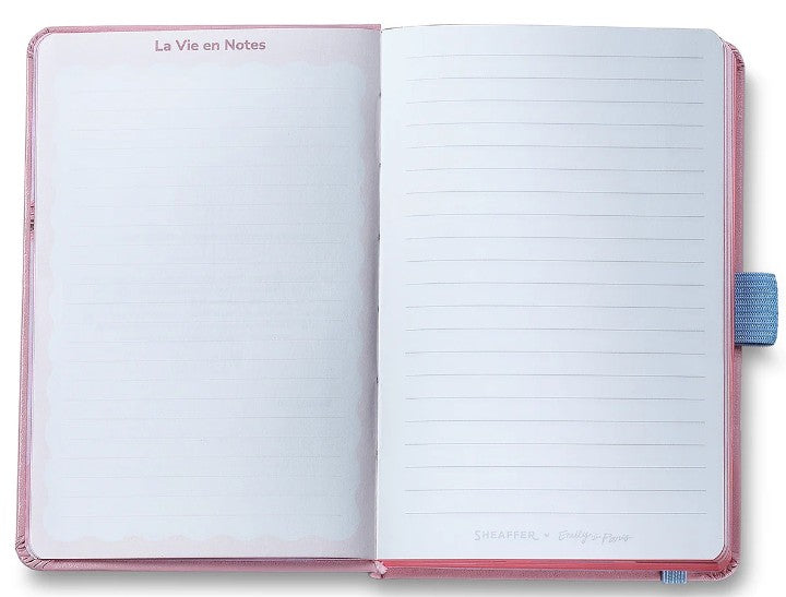 Sheaffer x Emily in Paris Journal Notebook Small  – Pink, 144 Pages - Blesket Canada