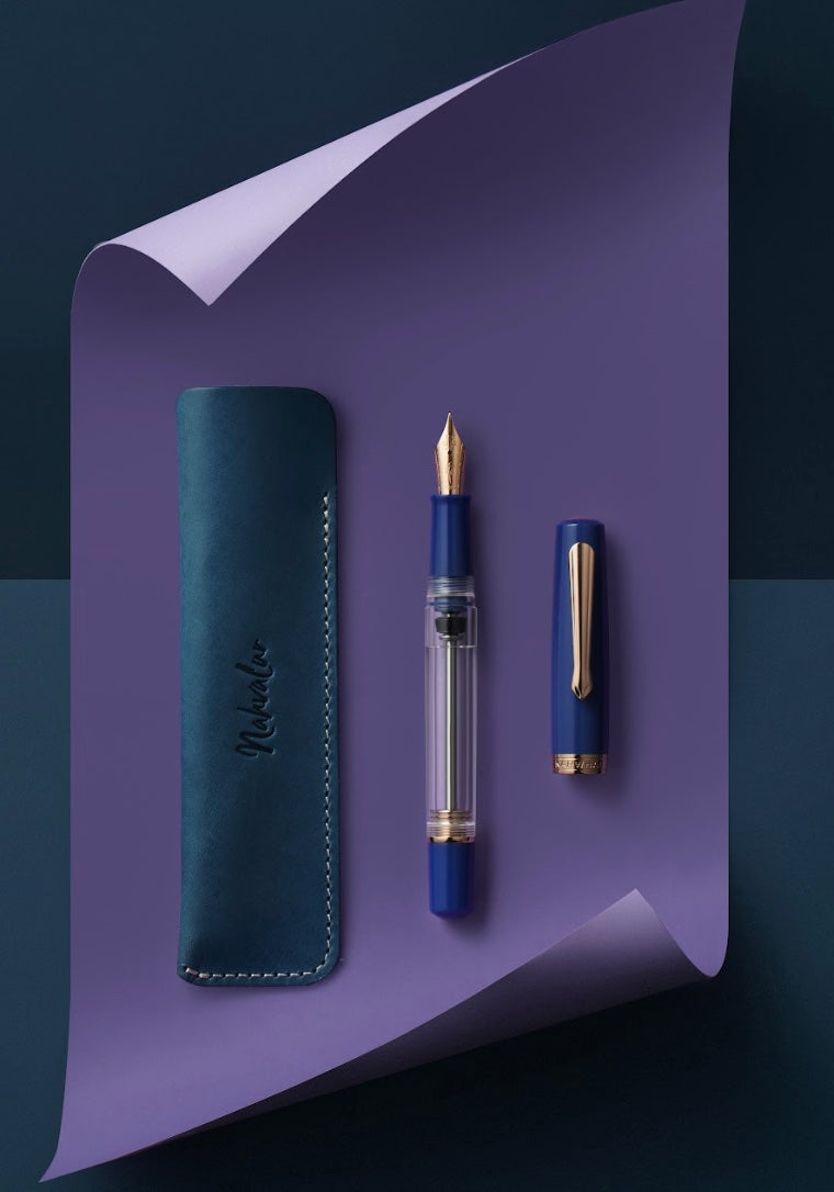 Nahvalur Blue Fountain Pen - Blesket Canada