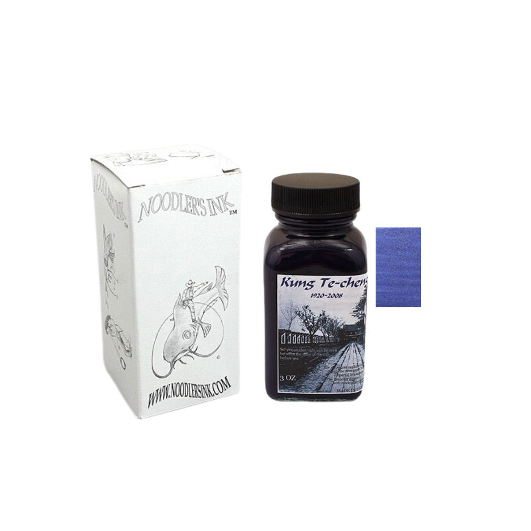 Noodlers Fountain Pen Ink Bottle - Kung Te-Cheng, 3 oz Glass Bottle