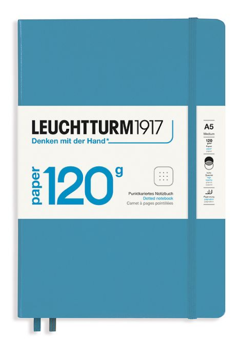 LEUCHTTURM1917 Notebook Medium (A5) EDITION 120 Hardcover - Dotted - Blesket Canada