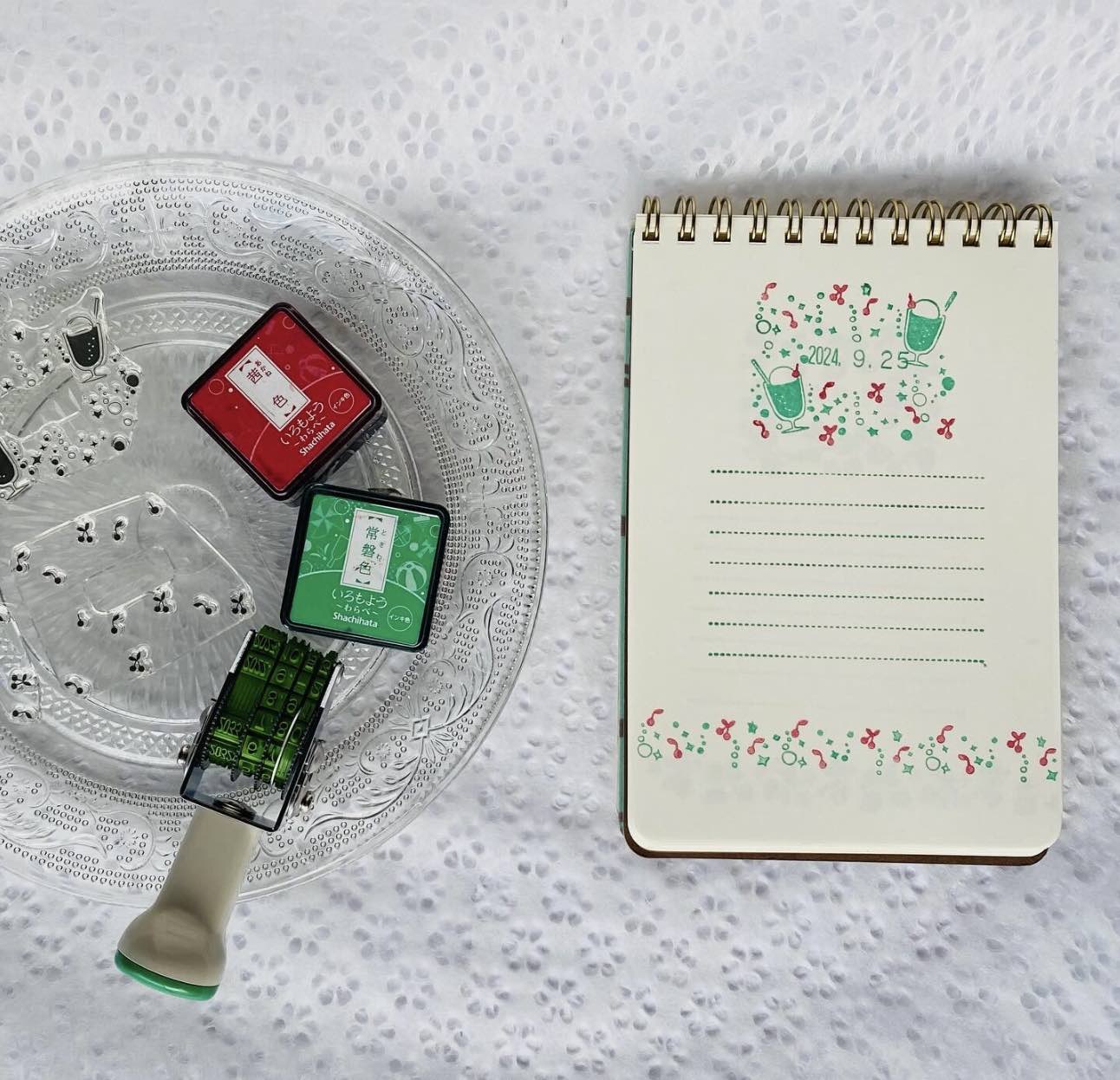 OTOMEINSATSU Acrylic Stamp Cream Soda - Blesket Canada