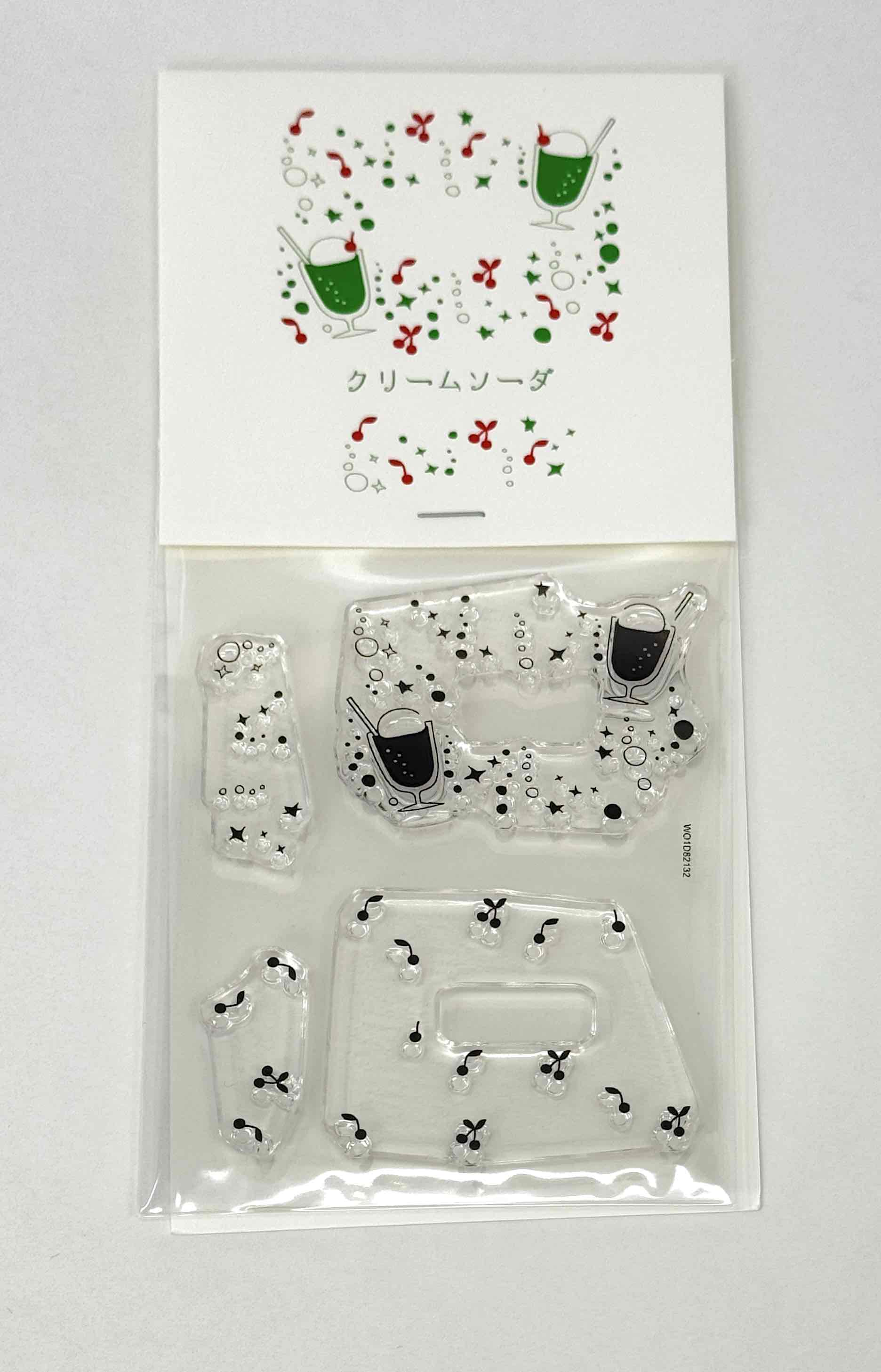 OTOMEINSATSU Acrylic Stamp Cream Soda - Blesket Canada