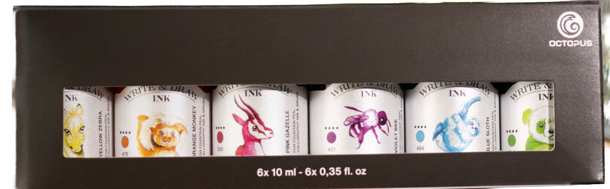 Octopus Write & Draw Waterproof 10mL Rainbow set/6 - Blesket Canada