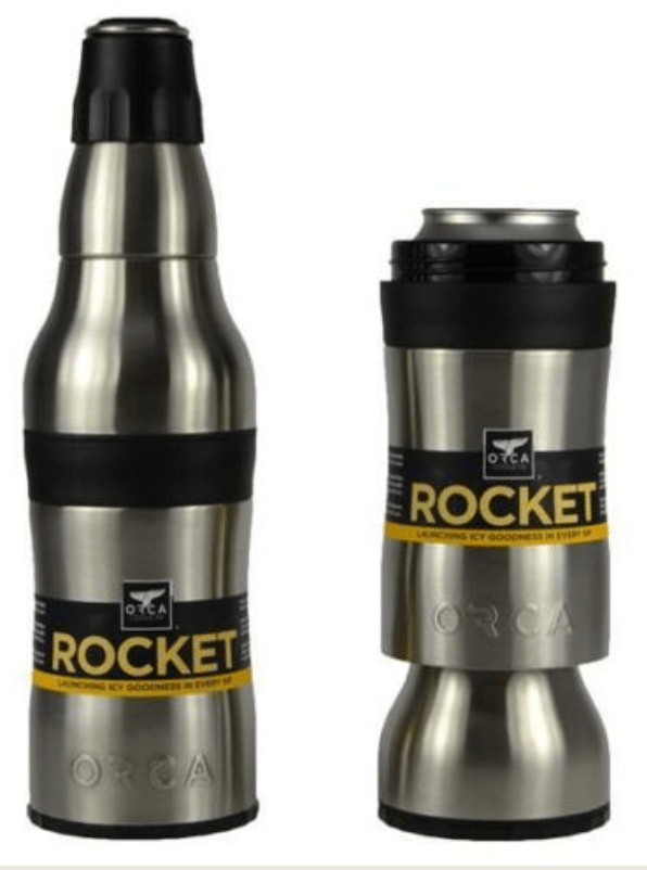 Orca rocket deals koozie