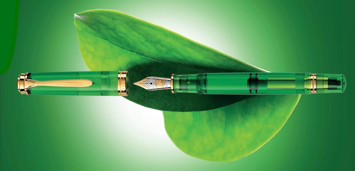 Pelikan Souverän® 800 Green Demonstrator Special Edition Fountain Pen - Blesket Canada