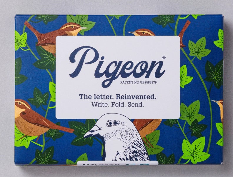 Robin & Wren Pigeon – Folding Letter Set, Pack of 6 - Blesket Canada