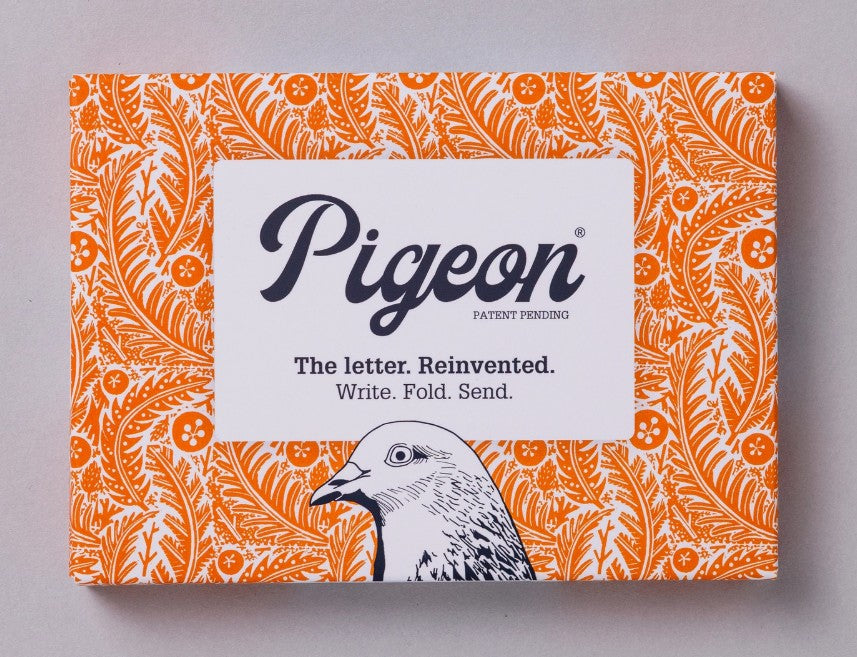 Nature Study Pigeon – Folding Letter Set, Pack of 6 - Blesket Canada