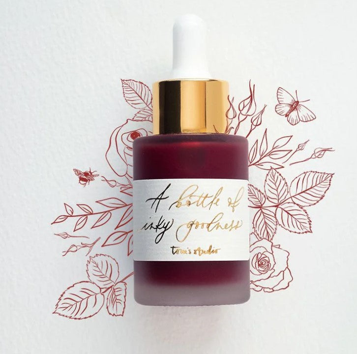 Tom's Studio English Rose Calligraphy Ink – 30ml - Blesket Canada