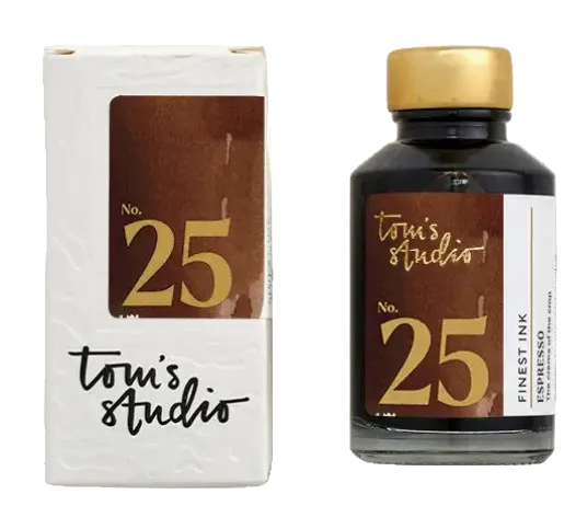 Tom's Studio Fountain Pen Ink 50mL - Espresso - Blesket Canada
