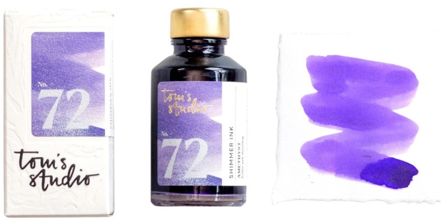 Tom's Studio Shimmer Ink 50mL - Amethyst No. 72 - Blesket Canada