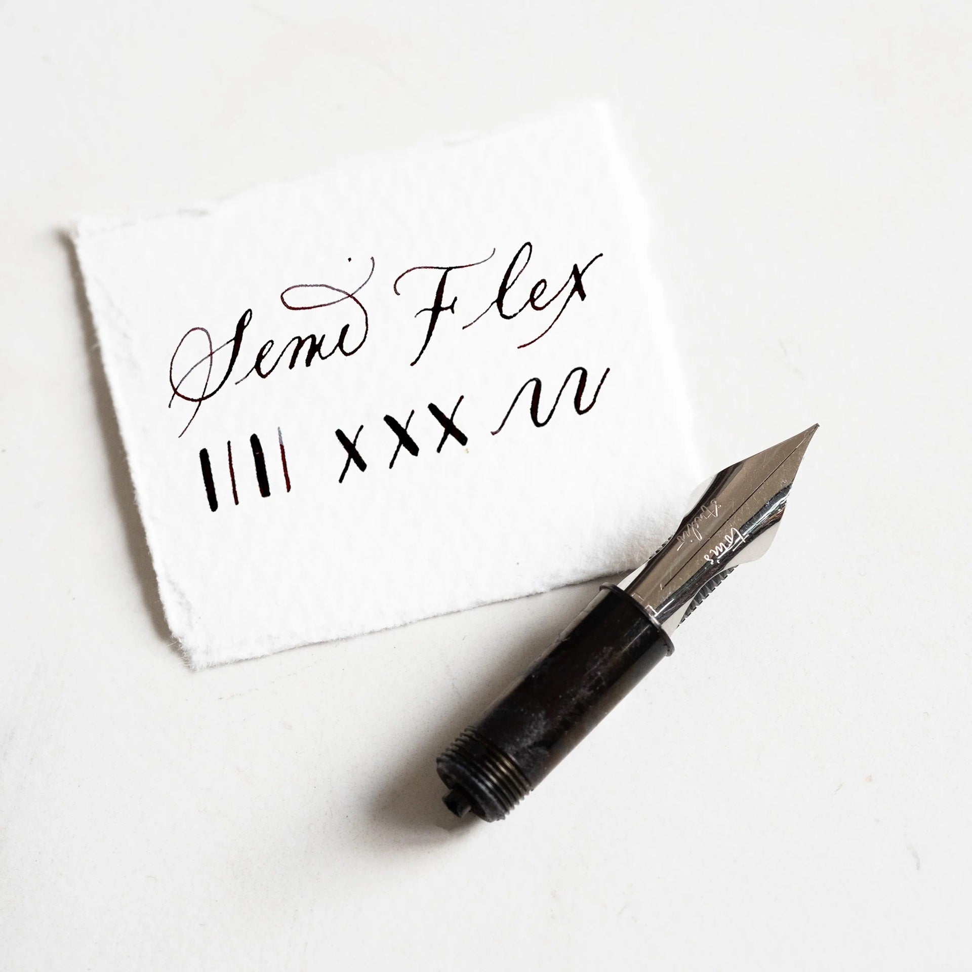 Tom's Studio Fountain Pen Nib Extra Fine Semi-Flex Stainless Steel - Blesket Canada