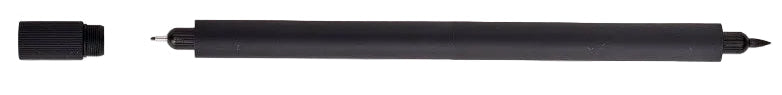 Tom's Studio Lumos Pro – Refillable Multi-Tip Pen - Matte Black (Duo Tip) - Blesket Canada