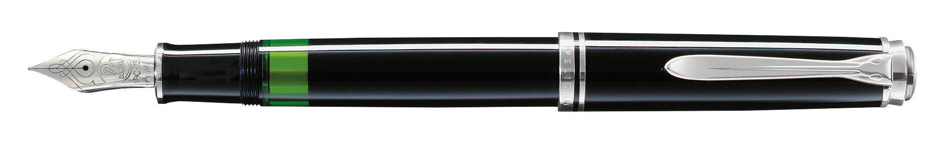 Pelikan Souverän M805 Black Fountain Pen 18kt - Blesket Canada