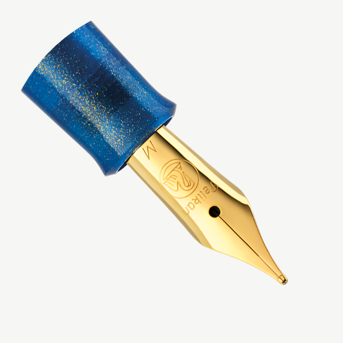 Pelikan Classic M200 Special Edition Fountain Pen - Golden Lapis - Blesket Canada